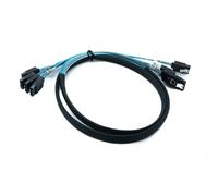 Cavo SYSTEM-S SFF-8087 100 cm 4x SATA 7 pin maschio a 4x maschio per RAID