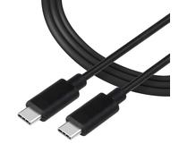 Cavo Tactical Smooth Thread USB-C/USB-C - 1m - Nero KP31187