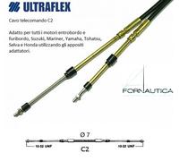 CAVO TELECOMANDO ULTRAFLEX C2 FT. 12 PER MOTORI FUORIBORDO E ENTROBORDO