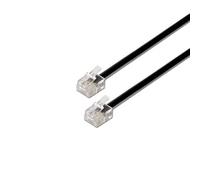 Cavo telefonico AISENS A143-0319 RJ11 6P4C a 4 fili, 2 m, nero