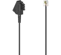 Cavo telefonico Hama spina TAE-F - spina modulare 6p4c 15 m nero (00201145)