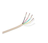 AISENS Cable DE TELÃ‰FONO A143-0321 4C Beige 100 METROS