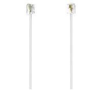 Cavo telefonico Plug 6P 4C Bianco 3m 00201133