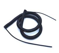 Cavo termorestringente a spirale, 2 Core Stretchable 3.75M Spiral Cable Heat Shrink Wire, Multiple AWG
