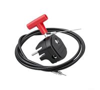 Cavo Throttle 142cm ABS per Attrezzi Cavo Throttle 142cm ABS | Compatibile tosaerba petroliferi, motocoltivatori, attrezzi da per giardino, sostituzione essenziale rapida