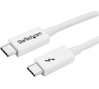 Cavo Thunderbolt 3 (USB-C) 20Gb/s Maschio a Maschio, 2M Bianco - STARTECH