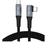 Cavo Thunderbolt 4 Beline USB-C Angolo 1m 40 Gbps 240W Nero