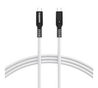 Cavo Thunderbolt 4, cavo USB4 da 2m 40Gbps, cable di ricarica USB-C PD3.1 240W 48V 5A, cable video USBC 8K60Hz 4K144Hz per laptop/tablet/telefono/monitor/docking station/dock/SSD/Galaxy S25 Ultra
