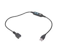 Cavo timer USB preimpostabile con 1-30 minuti impostabili con pulsante regolazione per elettronica domestica da ufficio Cavo commutazione timer display digitale
