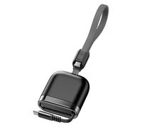 Cavo tipo C a estrazione singola, supporto PD da 240 W, portata 1, 2 m, custodia compatta, trasferimento dati, imballaggio per tragitto giornaliero, portatile da viaggio