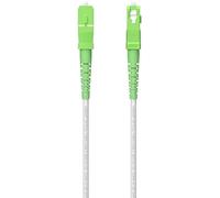 Cavo toppa in fibra ottica Aisens A152-0617 da SC/APC a SC/APC monomodale G657A2 100 m bianco