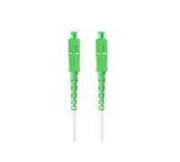 Cavo toppa in fibra ottica Lanberg da SC/APC a SC/APC Simplex monomodale G657A2 2,5 m bianco