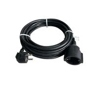 Cavo tubo nero da 5 metri 3 x 1,5 mm MAX 3680 W