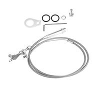 Cavo Turbo 350 Kickdown, blocco di trasmissione cavo kickdown intrecciato 700R4 per tutti i GM CHEVY