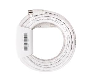 Cavo TV per antenna maschio/femmina 10m bianco Aigostar