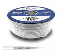 Cavo TV satellitare coassiale 100 m 135 dB 4K HD coassiale CSS digitale ARLI ...