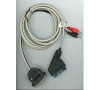 Cavo TV Scart RGB (connettore a 23 pin reale) con ingresso audio extra compatibile per Amiga
