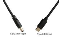 Cavo Type-C PD USB C Maschio a 12V 5.5x2.5mm Cavo Adattatore per Luce LED
