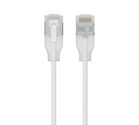 Cavo Ubiquiti UACC-Cable-Patch-EL-C6A-0.3M-W Cat6a 0,3 m RJ-45 Bianco Traslucido