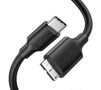 Cavo UGREEN 20103 da 1 m da USB-C a Micro USB 3.0 per ricarica rapida e sincronizzazione dati simultanea.