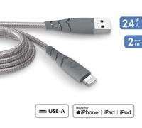CAVO USB TYPE C FORCE POWER USB A / Lightning 2.4A