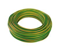 Cavo unipolare FS17 2.5 mm colore giallo verde - Matassa 100 mt