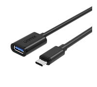 Cavo UNITEK Y-C476BK USB C a USB A 0,2 m 5 Gbit/s Nero