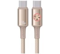 Cavo USAMS da USB-C a USB-C da 1,2 m, 240 W, in titanio.