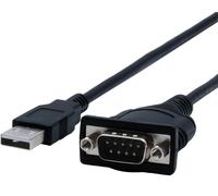 Cavo USB 1.1 a seriale RS-232 9 pin 1,8 m, 1x seriale, set di chip FTDI