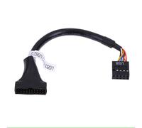 CAVO USB 2.0 9 PIN MASCHIO A USB 3.0 20 PIN FEMMINA ADATTATORE CONVERTITORE