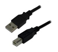 Cavo USB 2.0 A/B Maschio/Maschio 2 m Nero Rame