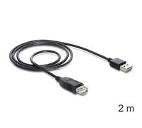 83371 Cavo USB 2.0 USB A-Femmina,USB A Doppia Faccia Maschio 2m DELOCK