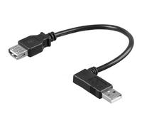 Cavo USB 2.0 prolunga S/B 0,15 spina 90Â°