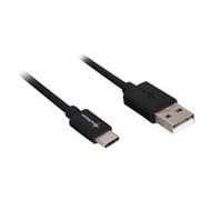 Cavo USB 2.0, connettore USB-A > connettore USB-C Nero