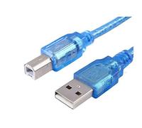 Cavo USB 2.0 da 4,5 m per stampante multifunzione wireless HP Envy4500, predisposta per la rete, colore blu.