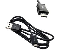 Cavo USB 2.0 da USB-A maschio a Micro USB - Lunghezza 1 Metro, Nero - Compatibilità per Samsung Galaxy S7/S6/S2 S3/S4/S5 Edge/J3/J7/Note 5/Note 4, LG Stylo 2 3 Plus, Moto G5/E6/E5/E4