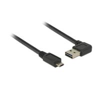 Cavo USB 2.0 DeLOCK 2 m Nero Connettori USB A e Micro-USB B