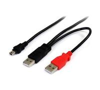 Cavo USB 2.0 Dual Black e Red 1,8m USB2HABMY6