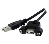 ST USBPNLAFAM1 - Cavo USB 2.0 USB-A pz Su presa, avvitabile, 15 cm