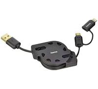 Cavo USB 2.0 micro con adattatore lightning per Smartphone, Tablet, iPhone, iPod