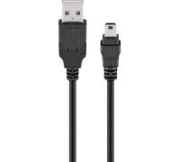 AK 673-A5 - Cavo USB 2.0, connettore A su mini connettore B, 5 m