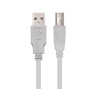Cavo USB 2.0 per stampante da 1,0 m, con connettori tipo A/M a B/M, ideale per una connessione rapida e sicura. Compatibile con più modelli di stampanti.