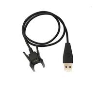 System-S Cavo USB 2.0 da 50 cm, per Fitbit Alta HR, Smartwach, colore nero