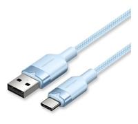 Cavo USB 2.0 Vention CTNLH da tipo C a USB-A, 2 m, 60 W, 480 Mbps, blu