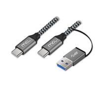 Cavo USB 2 in 1 MCL USB-C 3.2 Gen 2 10 Gbit/s 100 W 2 m