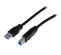 StarTech.com USB3CAB1M Cavo USB 3.0 Superspeed da A a B, M/M, 1 m, Nero