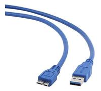 Cavo USB 3.0 A con Micro USB B GEMBIRD CCP-mUSB3-AMBM-0.5M [0,5 m] Azzurro 50