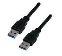 Cavo USB 3.0 MCL 2 m Maschio/Maschio Nero 5 Gbit/s