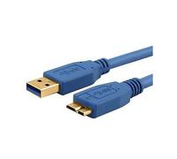 Cavo USB 3.0 per hard disk esterno portatile da 1 TB/2 TB compatibile con Seagate/Toshiba/WD/Hitachi/Samsung/Wii-U/Note3 - 3 metri
