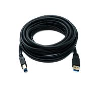 Cavo USB 3.0 SYSTEM-S 5 M Tipo B Spina A Spina Adattatore 5 Gbit/s 100W